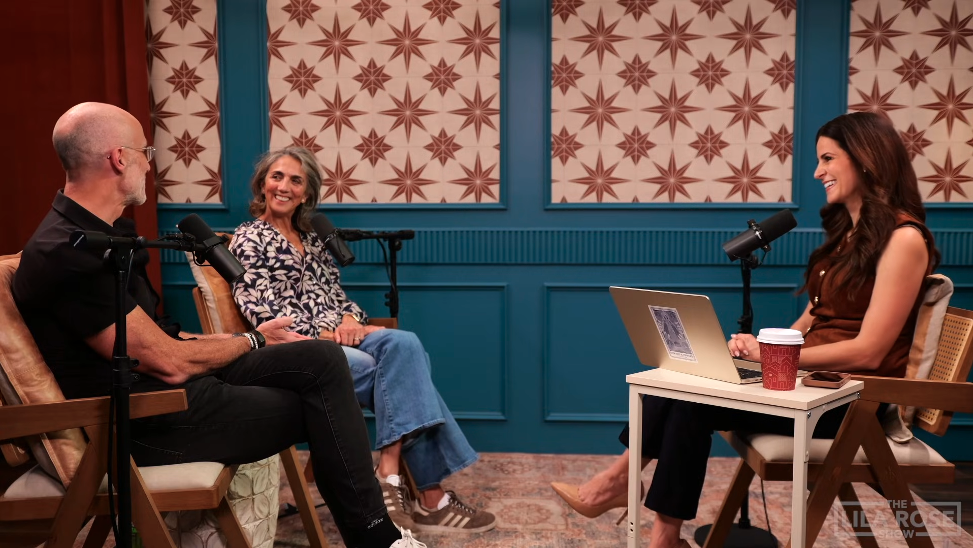 Ester Munt-Brooks and Arthur C. Brooks in conversation on The Lila Rose Show